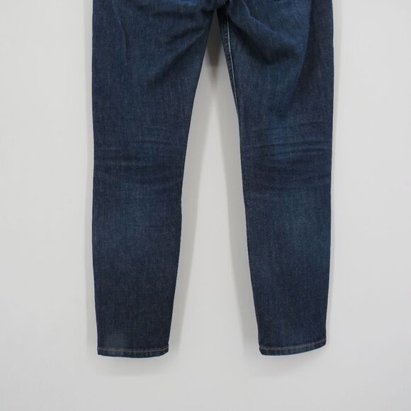 Everlane Womens Size 28 The Ankle Dark Blue Mid Rise Jeans Minimalist Denim - Picture 11 of 14